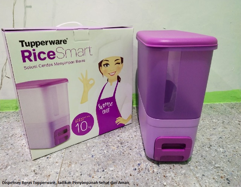 Dispenser Beras Tupperware