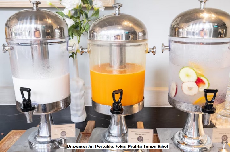 Dispenser Jus Portable